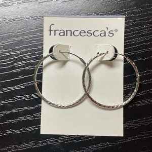Francesca’s hoop earrings
